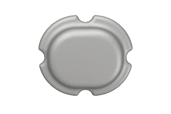 A reversible stainless steel pebble, engraved with your next goal on one side and blank on the other
